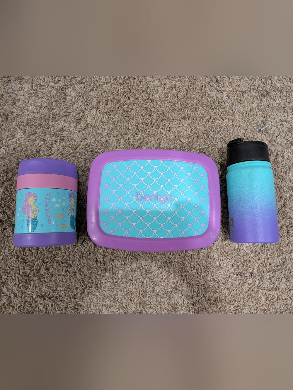 Mermaid lunch bundle bentgo thermos